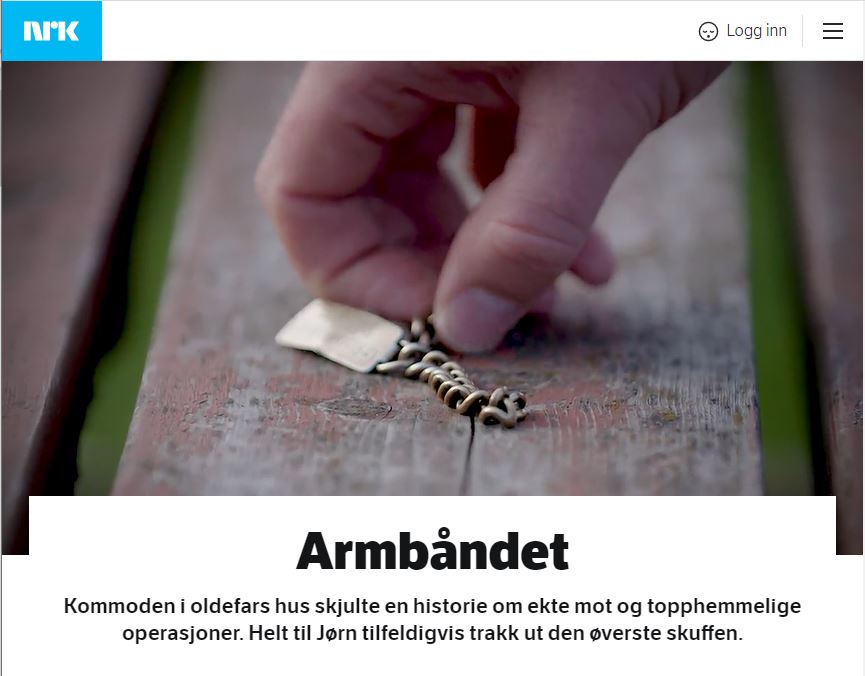 NRK - The bracelet from Operasjon Rype
