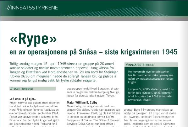 Heimevernsbladet 1 - 2006