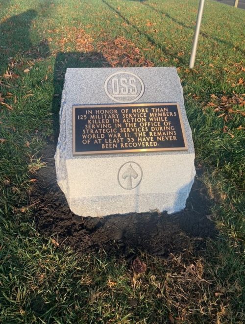 OSS monument at Arlington