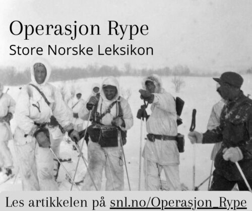 Operasjon Rype i Store Norske leksikon SNL